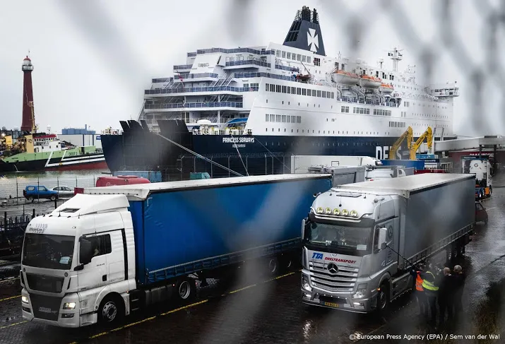 weer passagiers op ferrys vanuit verenigd koninkrijk