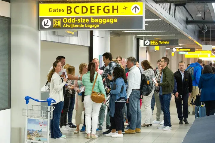 weer staking bagagepersoneel schiphol