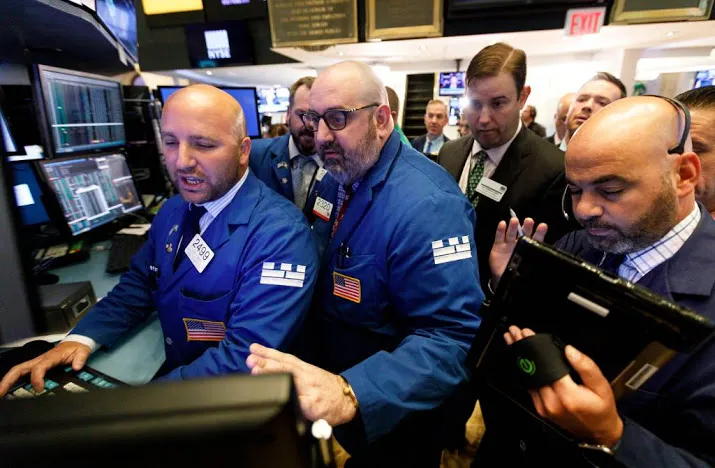 weer uitverkoop op wall street