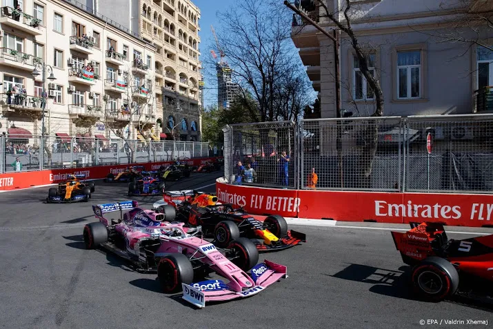 weer vierde plek voor verstappen
