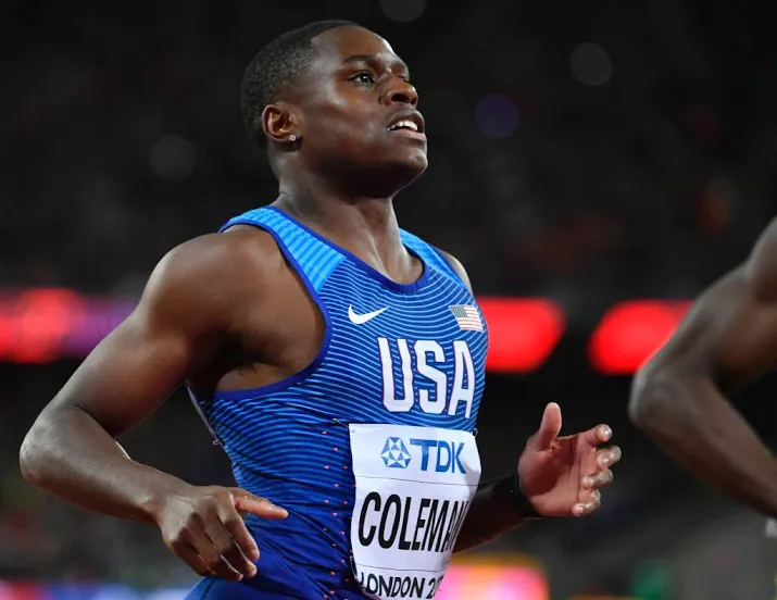 weer wereldrecord coleman op 60 meter indoor