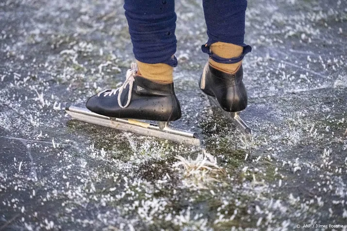weeronline schaatsen op open water zit er deze week niet in