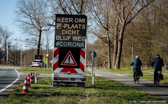 wegen naar kustplaatsen afgesloten vanwege drukte