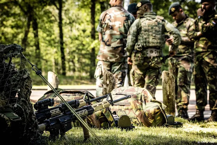 weinig afvallers bij eerste lichting van dienjaar bij defensie