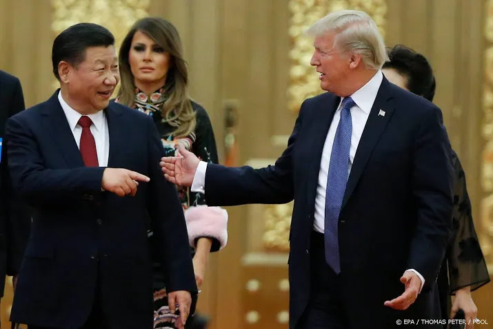 weinig beweging bij trump en xi