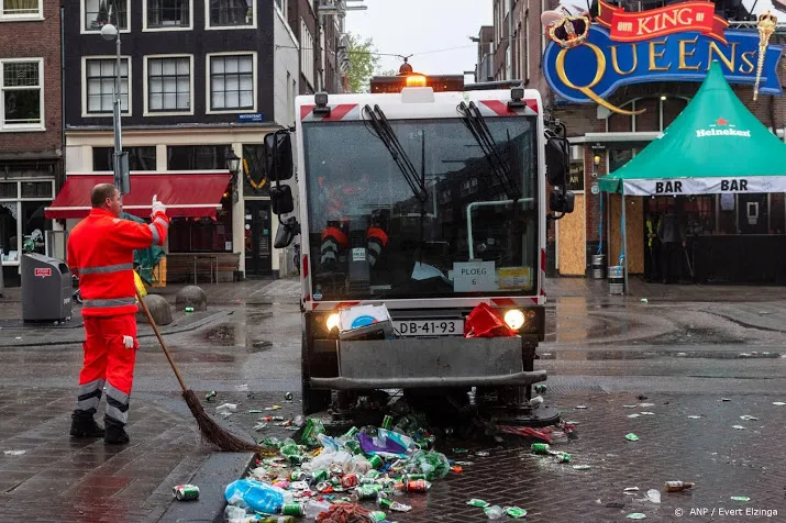 weinig incidenten koningsnacht amsterdam