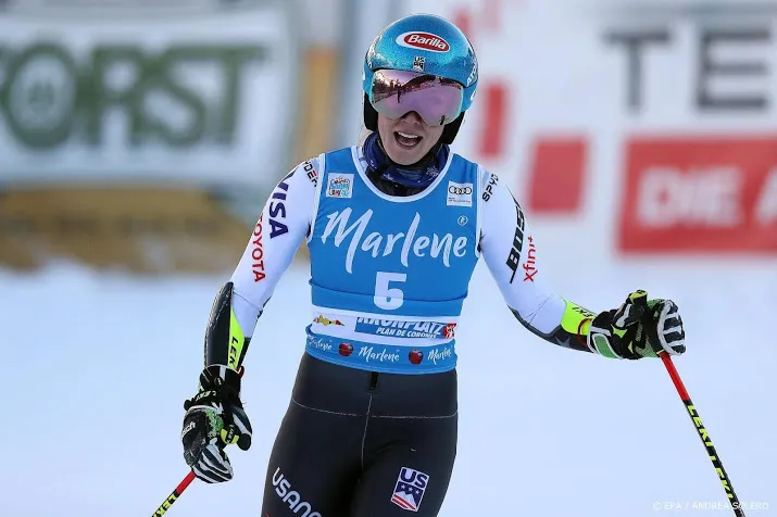 wereldbekerzege shiffrin op super g
