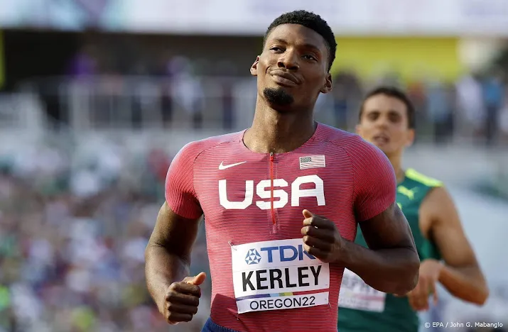 wereldkampioen 100 meter kerley mist finale 200 meter