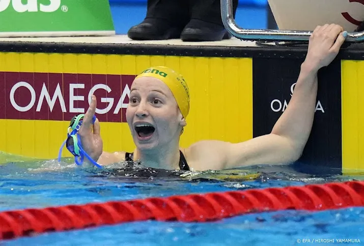 wereldrecord ocallaghan steenbergen vijfde op 200 meter vrij