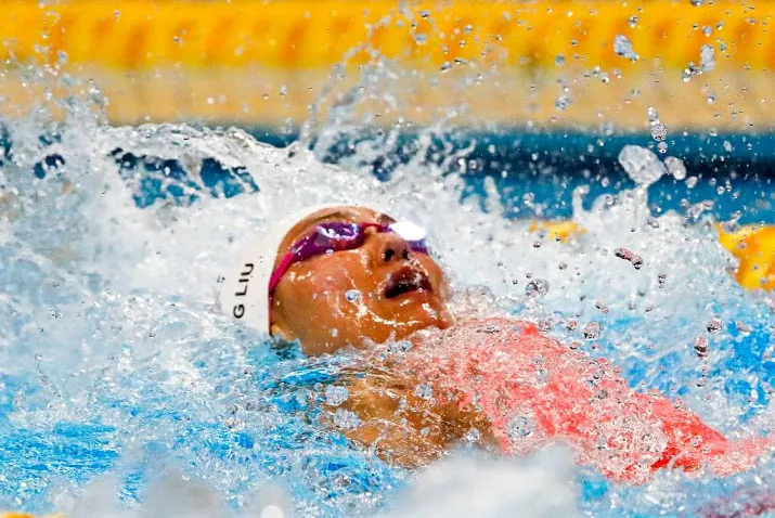 wereldrecord voor zwemster liu xiang