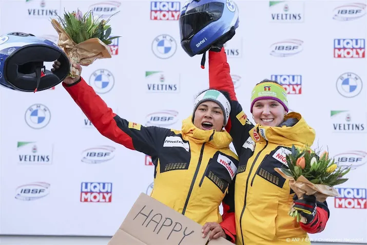 wereldtitel voor duitse bobsleesters nederlands duo laatste