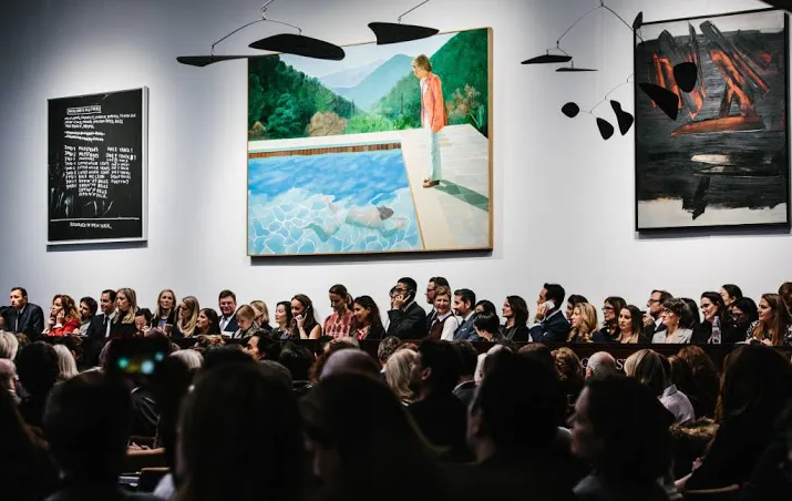 werk hockney geveild voor 80 miljoen euro