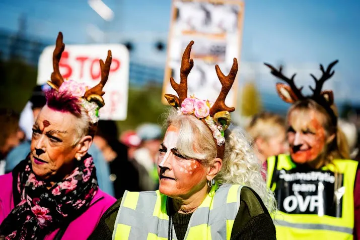 werkstraf voor actie oostvaardersplassen