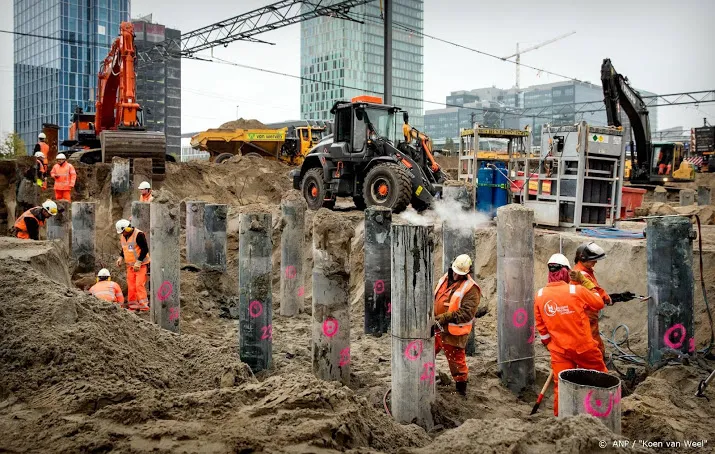 werkzaamheden zuidas vertraagd