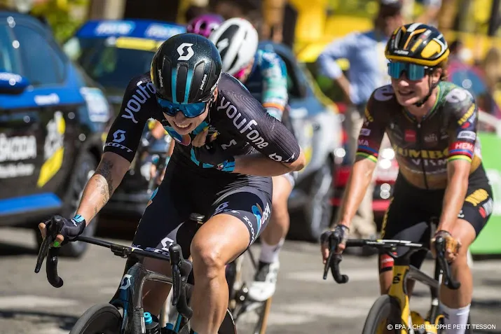 wiebes verlaat tour de france femmes