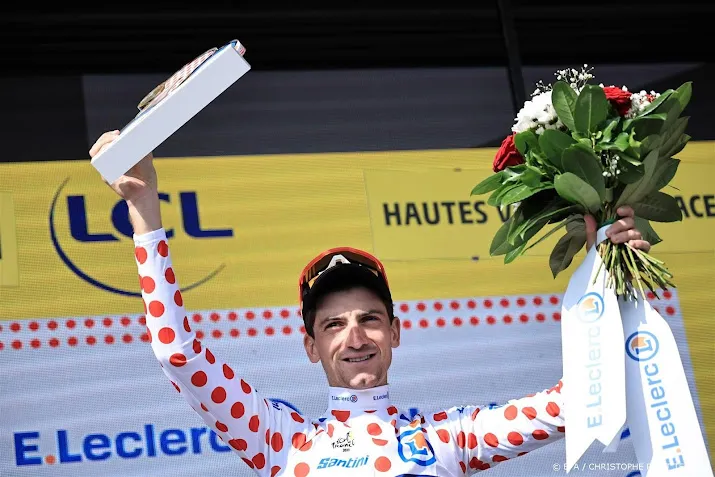 wielrenner ciccone zeker van bollentrui als hij tour uitrijdt