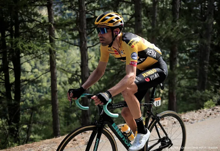 wielrenner dumoulin blij dat hij vooraan kon blijven