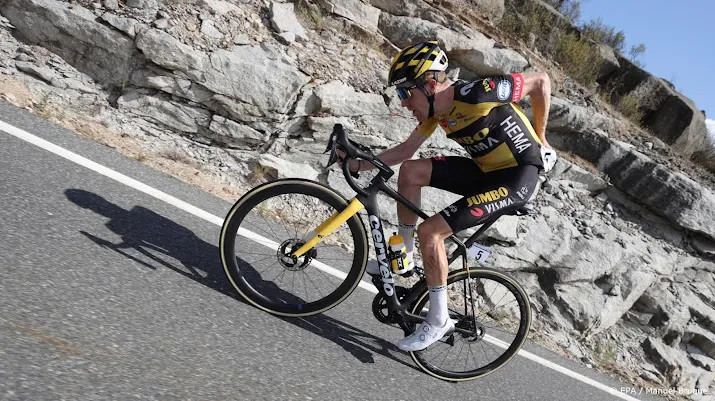 wielrenner kruijswijk kon majka niet meer inhalen in vuelta