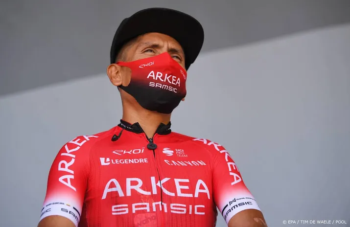 wielrenner quintana viert rentree in tour des alpes