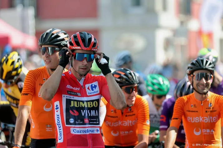 wielrenner roglic het ziet er in de vuelta goed voor mij uit