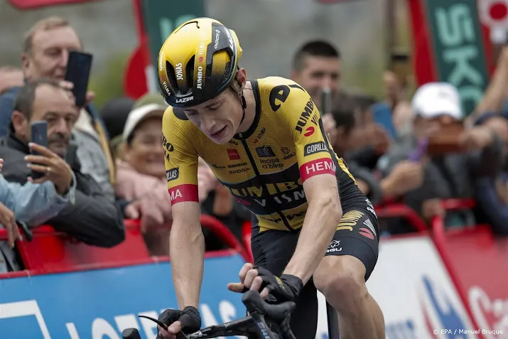 wielrenner vingegaard wilde rit winnen voor