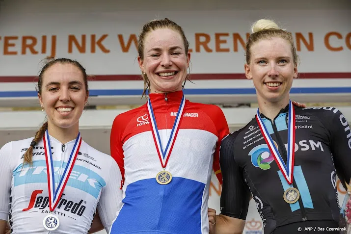 wielrenster markus wint nationale titel op de weg