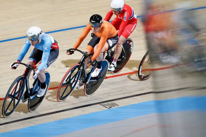 wild eerste na twee onderdelen omnium