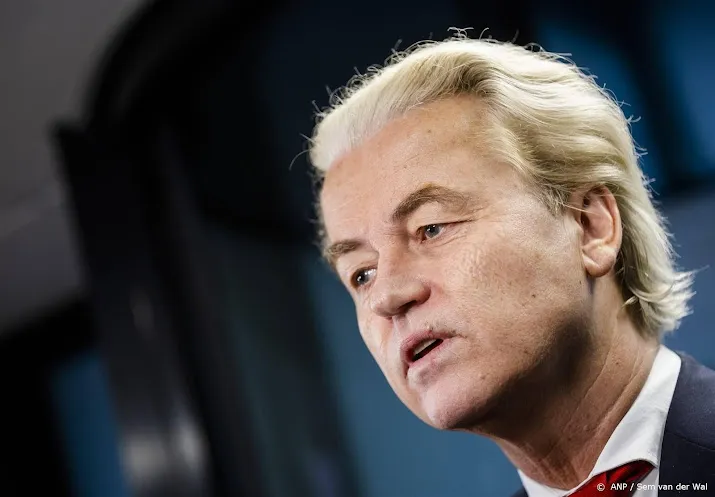 wilders heeft verkenner in gedachte hoopt dinsdag voor te dragen