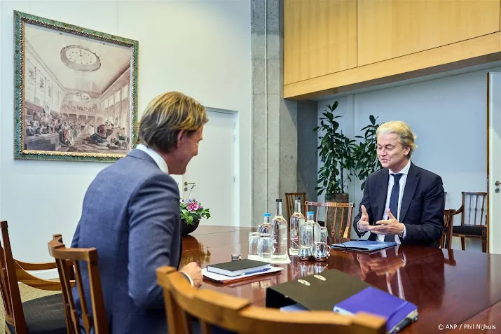 wilders hoopt met draai oekraine op snellere komst nieuw kabinet