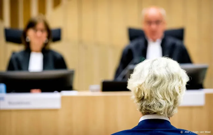 wilders wil onzin in gerechtshof niet horen