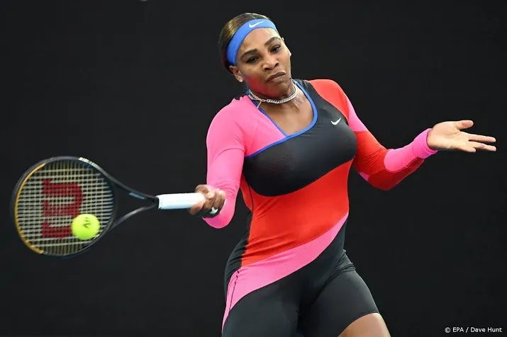 williams in twee sets langs halep in melbourne