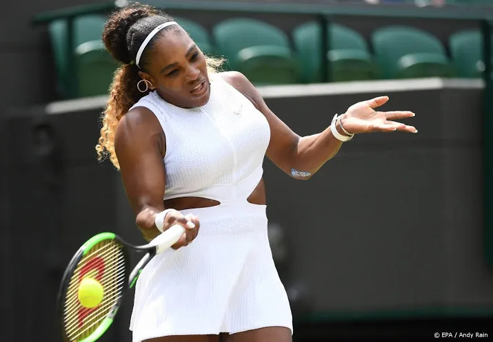 williams naar laatste acht op wimbledon