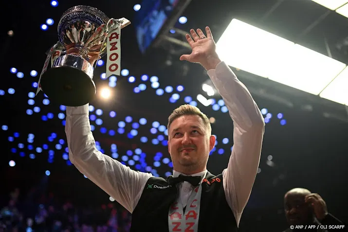 wilson verovert wereldtitel snooker