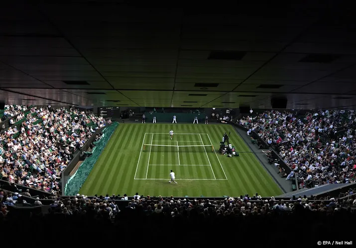 wimbledon kan weinig met scheve verhoudingen speelschema