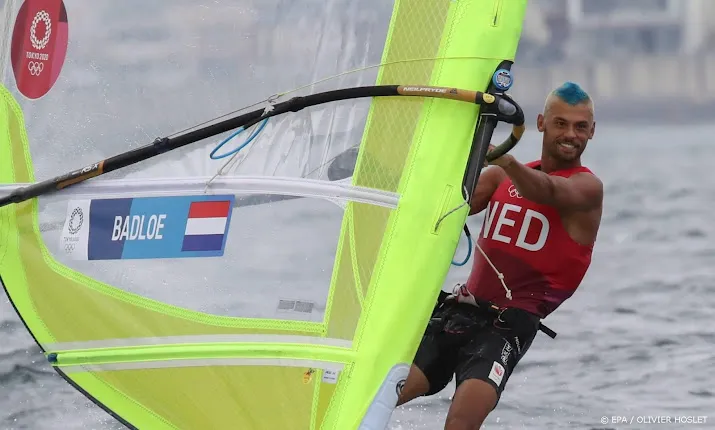 windsurfer badloe pakt weer de koppositie bij de spelen