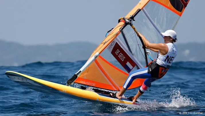 windsurfster de geus kansloos voor medailles op spelen in tokio