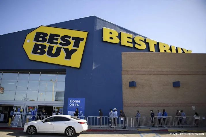 winkelbedrijven lowes en best buy zakken op wall street
