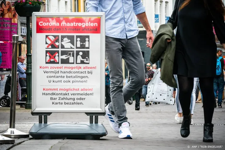 winkelstraten iets minder druk