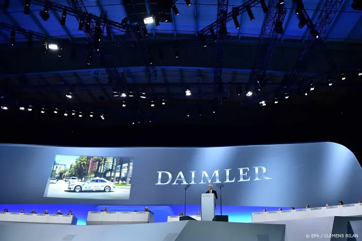 winstwaarschuwing door diesels bij daimler