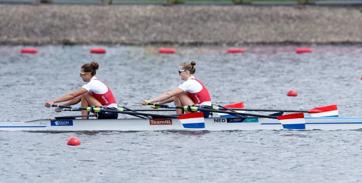 wisselende resultaten op eerste dag wk roeien
