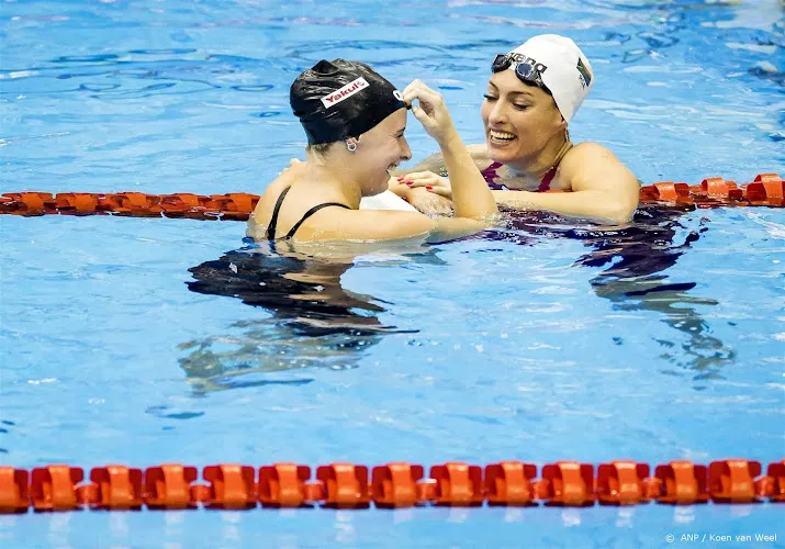 wk brons voor zwemster schouten op 200 meter schoolslag