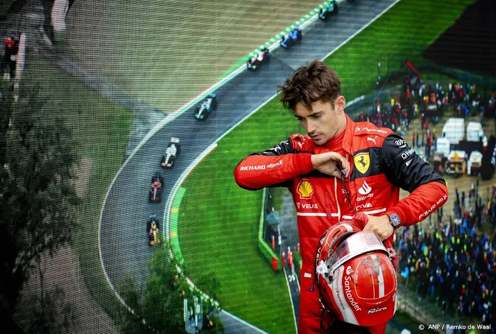 wk leider leclerc spint in ferrari ik was te gretig