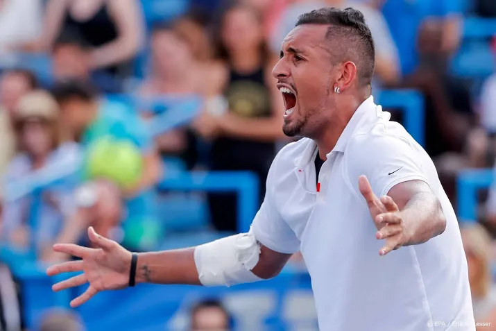 woede uitbarsting kost kyrgios een ton