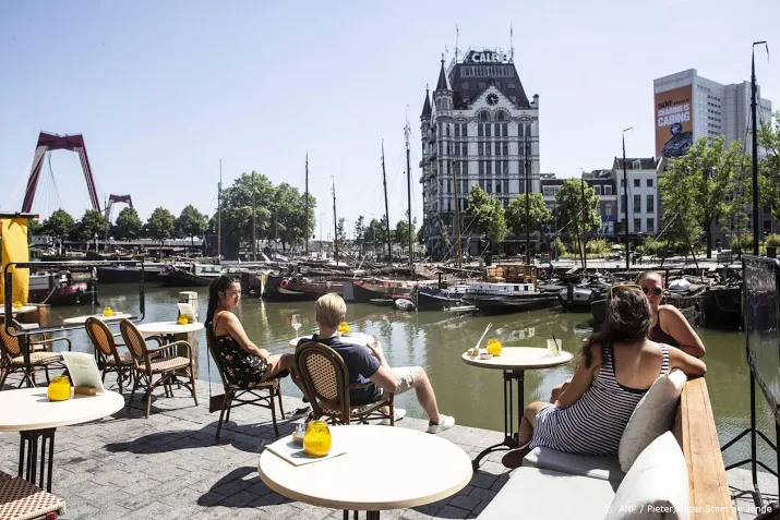 woensdag nog terrasweer daarna slaat het om