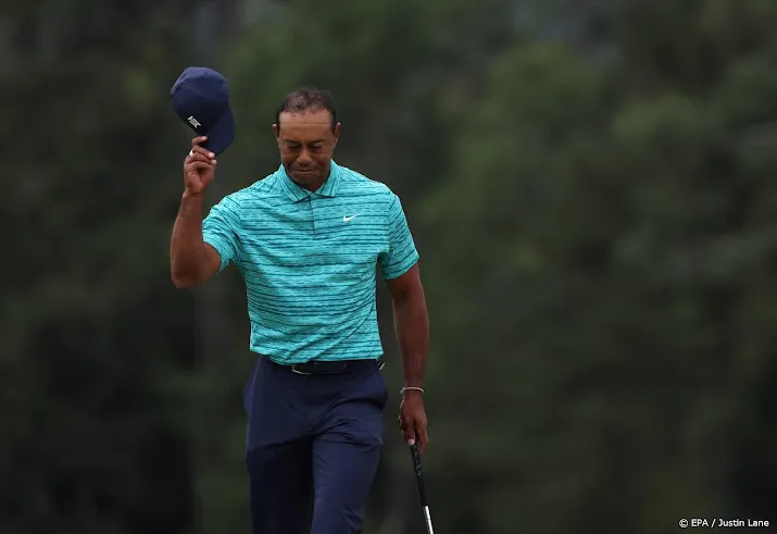 woods herstelt zich en haalt de cut op tweede dag masters