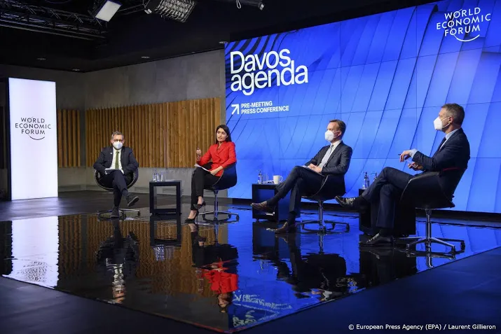 world economic forum eerst virtueel en dan in singapore