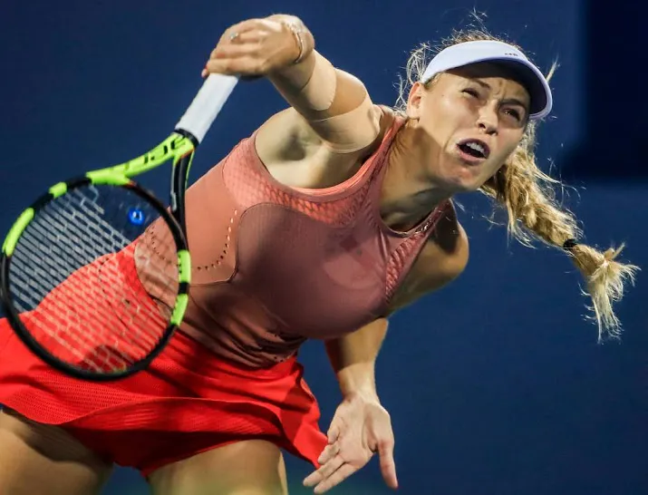 wozniacki zonder problemen door in ny