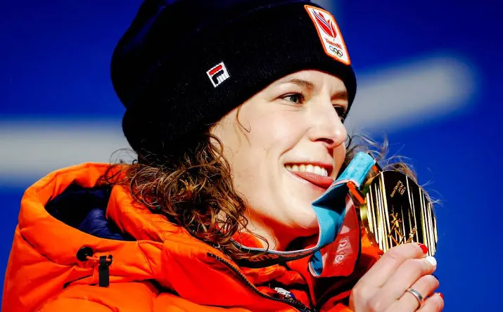 wust krijgt goud op medal plaza