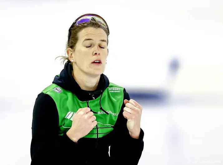 wust opgelucht dat ze ook op 5e spelen kan starten op 1500 meter