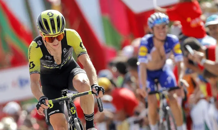 yates na ritzege weer leider in vuelta